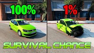 Realistic Survival Chance Crashes #31 | BeamNG.drive