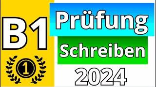 B1 Prüfung g.a.s.t Schreiben Neu Modell DTZ 2024