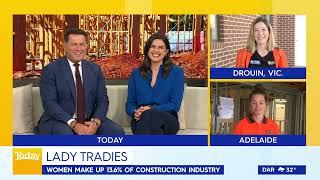 Women Building Australia Mentoring Program featured on the Today Show