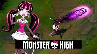 Monster High Lux League of Legends Custom Skin by LordksOP