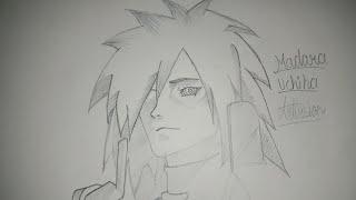 Madara uchiha drawing ️ || watch till end || #art #drawing #anime #naruto #madara