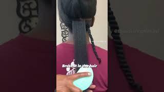 The Secret to Shiny Twists on Natural Hair #naturalhair