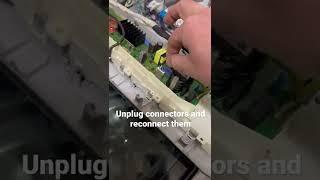 How to fix an LG Top Load Wash *NO POWER* #appliances #lg #washer