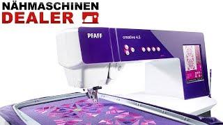 Pfaff Creative 4.5 mit XL Stickmodul