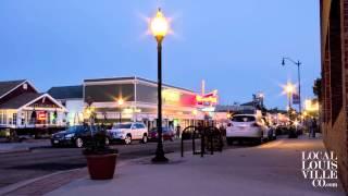 Main Street in Historic Downtown Louisville, Colorado - Time-lapse