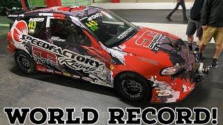 Speedfactory Racing AWD Civic World Record 7.18 @199 at TX2k 2022  Worlds Fastest!!!