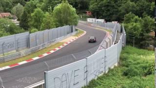 BMW M2 ClubSport testing sideways at Nürburgring