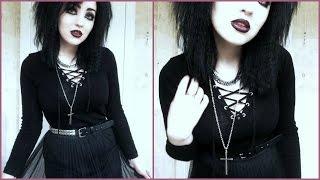  Simple Gothic OOTD 