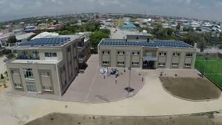 Drone Flight Over Mogadishu City, Somalia