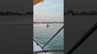 Sea doo spark wave jump.  #shorts  #seadoo #fail