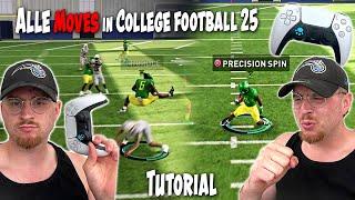 Diese MOVES gab es NOCH NIE in MADDEN... - Alle Ball Carrier Moves Tutorial | College Football 25