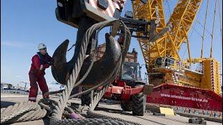 Incredible Biggest Crane Assemble You Must See, Heavy-duty Equipment For Bridge Construction