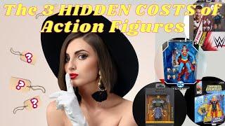 What are the hidden costs of an action figure that drives up prices and kids don't get to pay with