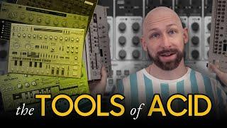 The Tools of Acid (comparing Audiorealism, D16, Roland, and Ableton Live)