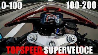 MV Agusta Superveloce 800 | TOPSPEED GPS | 0-100 | 100-200