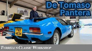 The “Breaking Bad” De tomaso Pantera! | Tyrrell's Classic Workshop