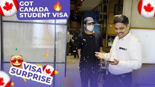 Surprising Student With Canada Visa | Amratpal A Vision