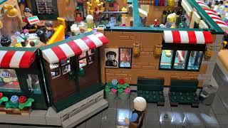 Custom Lego Reviews #10 - Friends apartments MOC by LegoArtisan ground floor