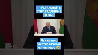 ЧТО БУДЕТ С ЦЕНАМИ? Лукашенко жестко отчитал чиновников #Лукашенко #Президент #Беларусь #Экономика