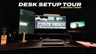 My Pro Video Editing Desk Setup (2024)