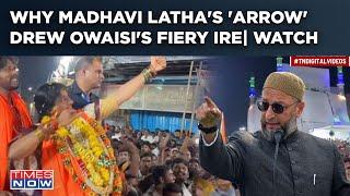Madhavi Latha's 'Arrow' Backfires Against Owaisi? EC To Act Against BJP's Hyderabad Challenger?