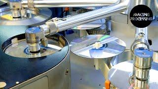 Amazing CD manufacturing process || How CD is made in the factory || Amazing Processing