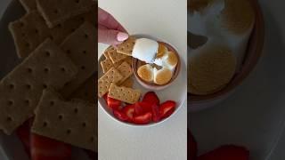 *SATISFYING* SMORES DIP CUPS! #satisfying #restock #asmr #smoresdip #snack #amazonstorefront