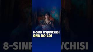 Samarqandda maktab o‘quvchisi farzandli bo‘ldi