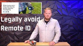 How to legally avoid (not comply) with Remote Id.