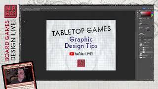 MP&CO. Live Stream — Tabletop Games Graphic Design LIVE!