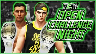 WWE 2k CAW Universe Mode- Open Challenge Night- Joker's Wild Night