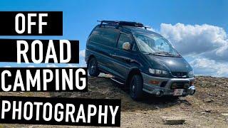 Taking my Camper Van Off-Road Camping & Photography