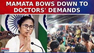 Kolkata Horror: Big Breakthrough For Protesting Doctors As Mamata Banerjee Agrees To Their Demands