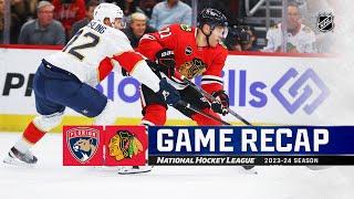 Panthers @ Blackhawks 11/4 | NHL Highlights 2023