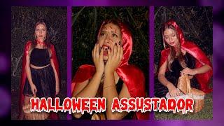 PEGANDO DOCES E ASSUSTANDO OS VIZINHOS NO HALLOWEEN! - Luiza Vinco