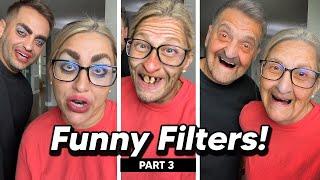 Funny Filter Reactions!  *Hilarious*