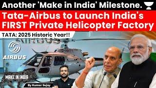 India’s first privately led helicopter manufacturing unit by Tata-Airbus to make H125 chopper