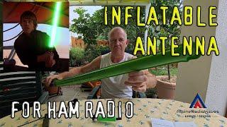 Inflatable Handheld Ham Radio Dual Band Antenna