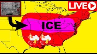 Crippling Ice, Heavy Snow, And Some Severe Weather Likely With This Winter Storm (1/3/2025)