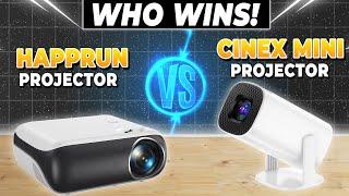 HAPPRUN Projector Vs SimplifyTech CineX Mini Projector | World's Best Mini Portable Projector!