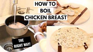 How to Boil Chicken Breast | The Right Way!