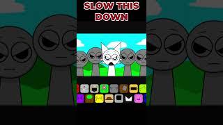 SPRUNKI BUT WHY ANGRY ? *MIX NORMAL Vs HOOROR VERSION* #sprunki #sprunked
