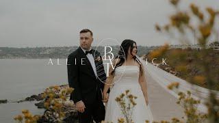 “He may be a Marine, but you know she’s the real soldier” | Allie + Nick | La Jolla Cove Wedding