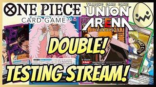 One Piece OP08.5 AND Union Arena Testing!