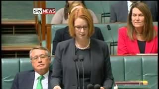 Julia Gillard Cries As She Announces Disability Scheme