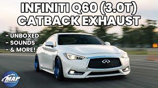 Infiniti Q60 (3.0t) Cat-Back Exhaust System By MAPerformance