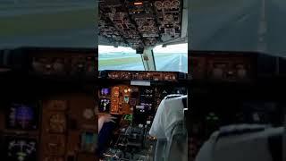 Boeing 767-300ER Take-Off, Cockpit View.