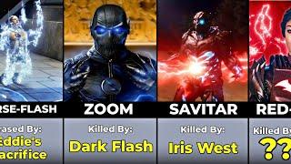 The Cause of DEATH of All Flash VILLAINS (S1-S9)