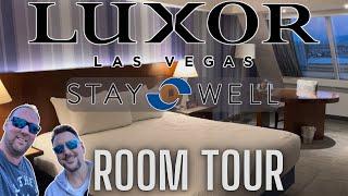 Luxor Pyramid Stay Well Room Tour | Tim and Matt Travel
