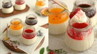 Học cách làm PANNA COTTA trái cây vạn người mê | Panna Cotta Recipe